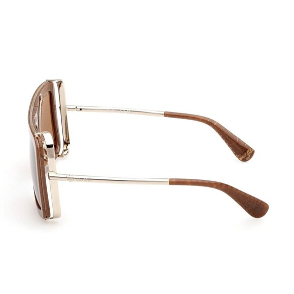 NEW MAX MARA SUNGLASSES HAVANA WOMEN EYEWEAR MAX MARA MM0119 56E